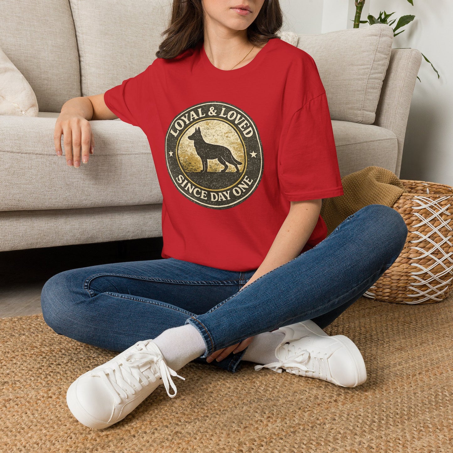 Loyal & Loved German Shepherd T-Shirt
