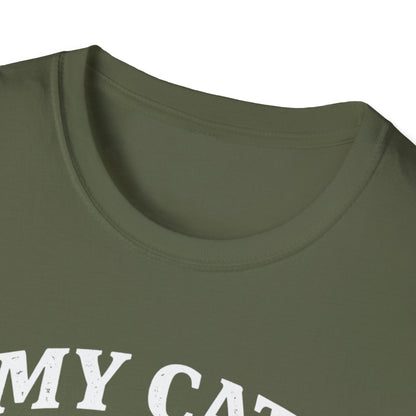 Cat Lover T-Shirt — "My Cat Understands Me Better Than People" Funny Pet Tee