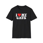 I  My Cats T-Shirt — Cute Retro Cat Lover Tee