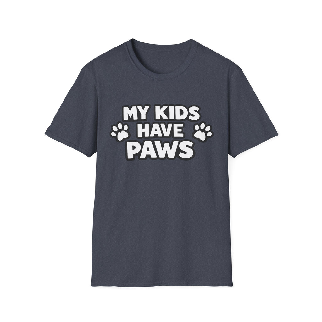 T-Shirt — "My Kids Have Paws" | Funny Pet Parent Tee