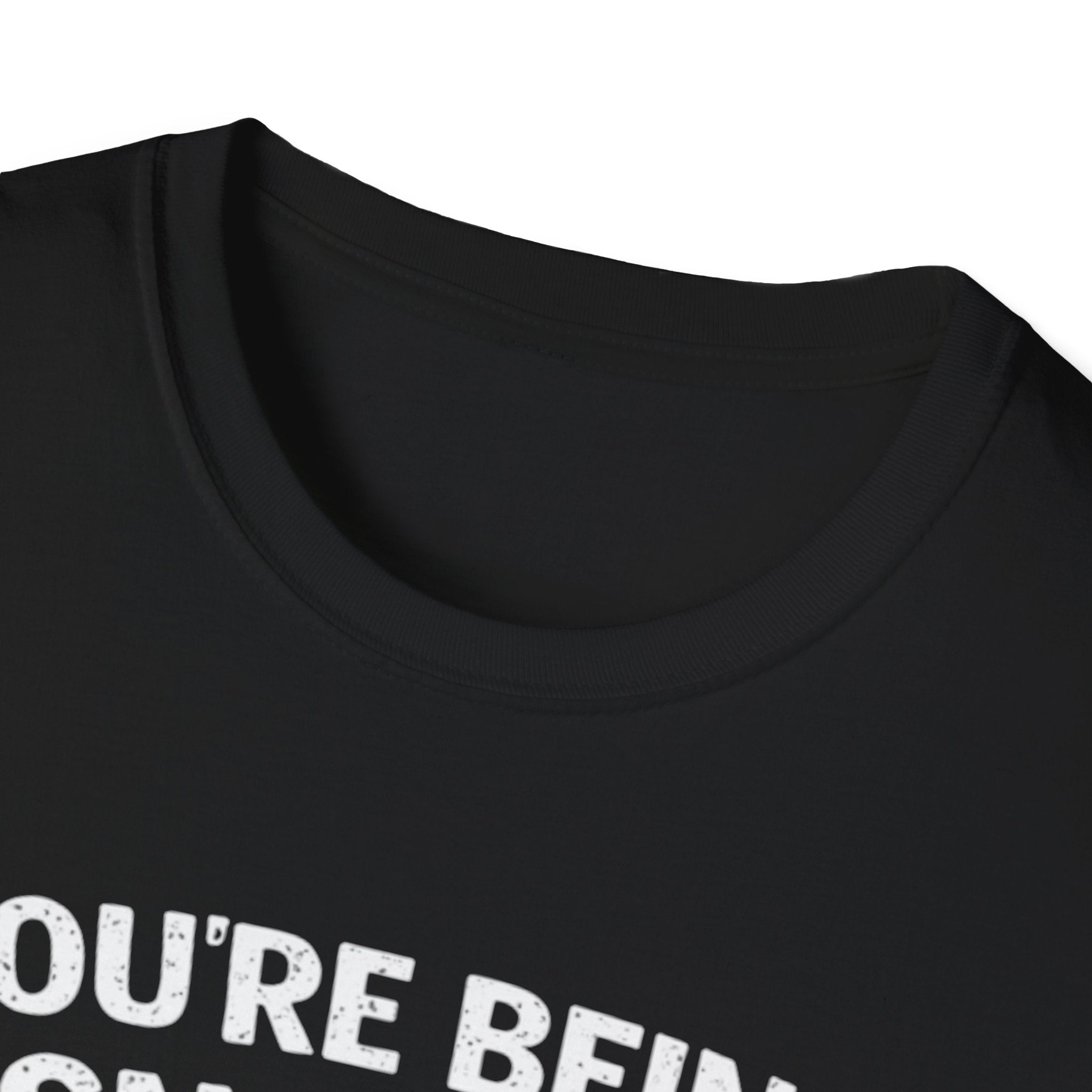 Dog Peek T-Shirt — "You're Being Sniffed" Funny Pet Tee