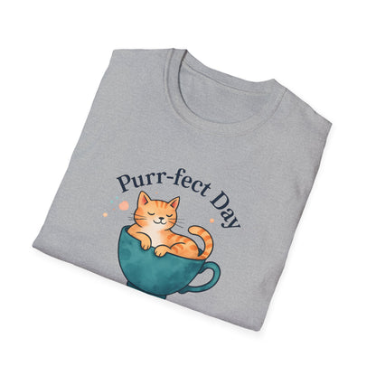 Cat in Teacup T-Shirt