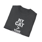 Cat Lover T‑Shirt — "My Cat > Your Opinion" Funny Pet Apparel