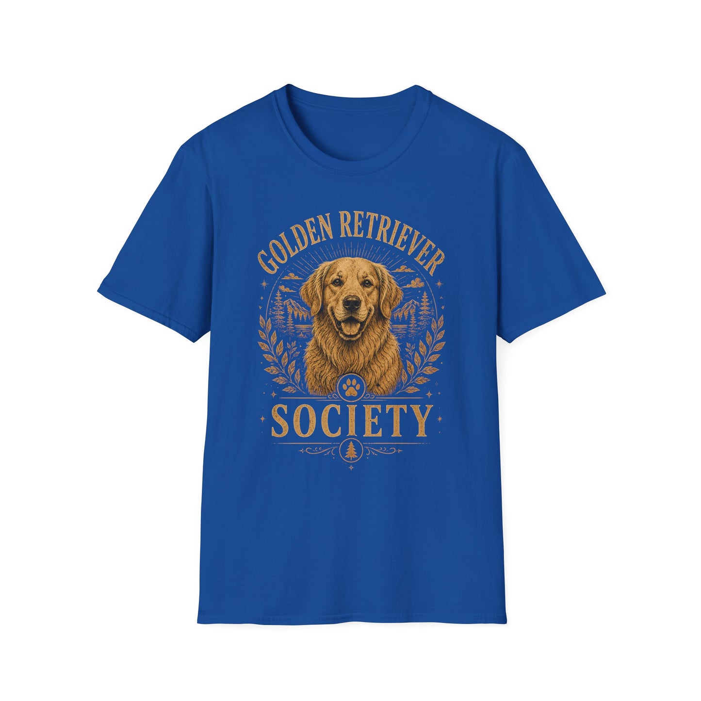 Golden Retriever Society T-Shirt — Vintage Dog Lover Tee