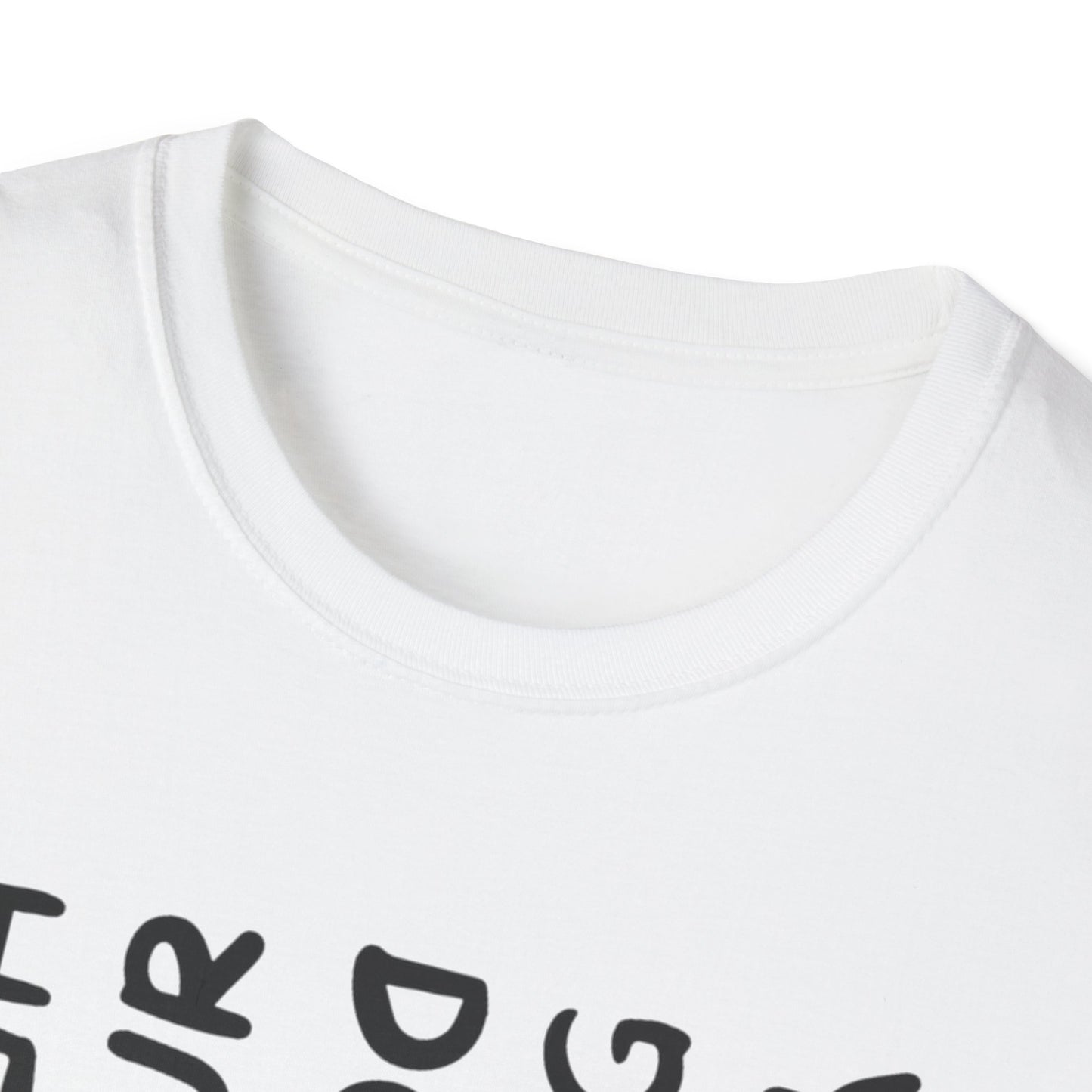 T-Shirt — 'You Look Like My Dog Doing That With Your Head' Funny Vertical Text Tee