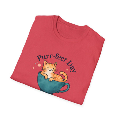Cat in Teacup T-Shirt