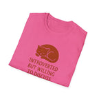 Introverted Pet Talk T-Shirt