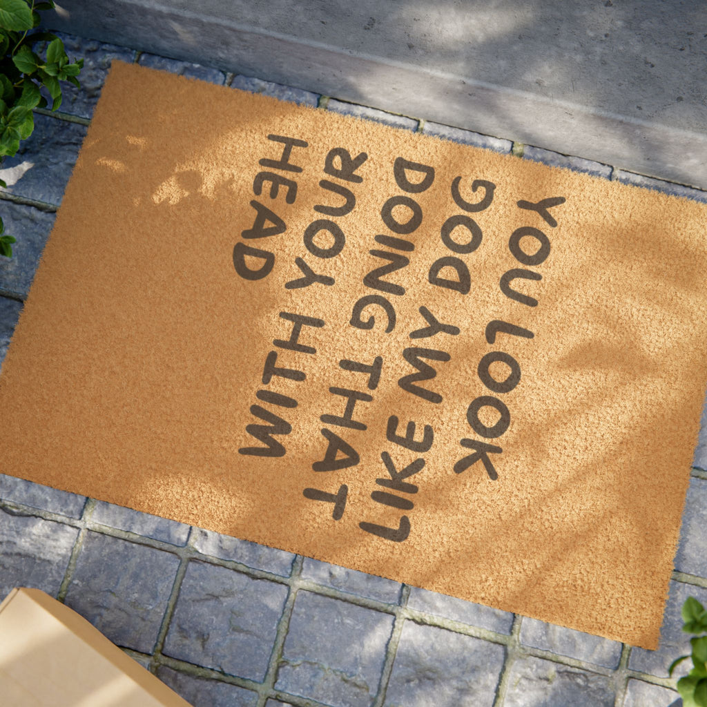 Doormat — Funny "You Look Like My Dog" Coir Welcome Mat