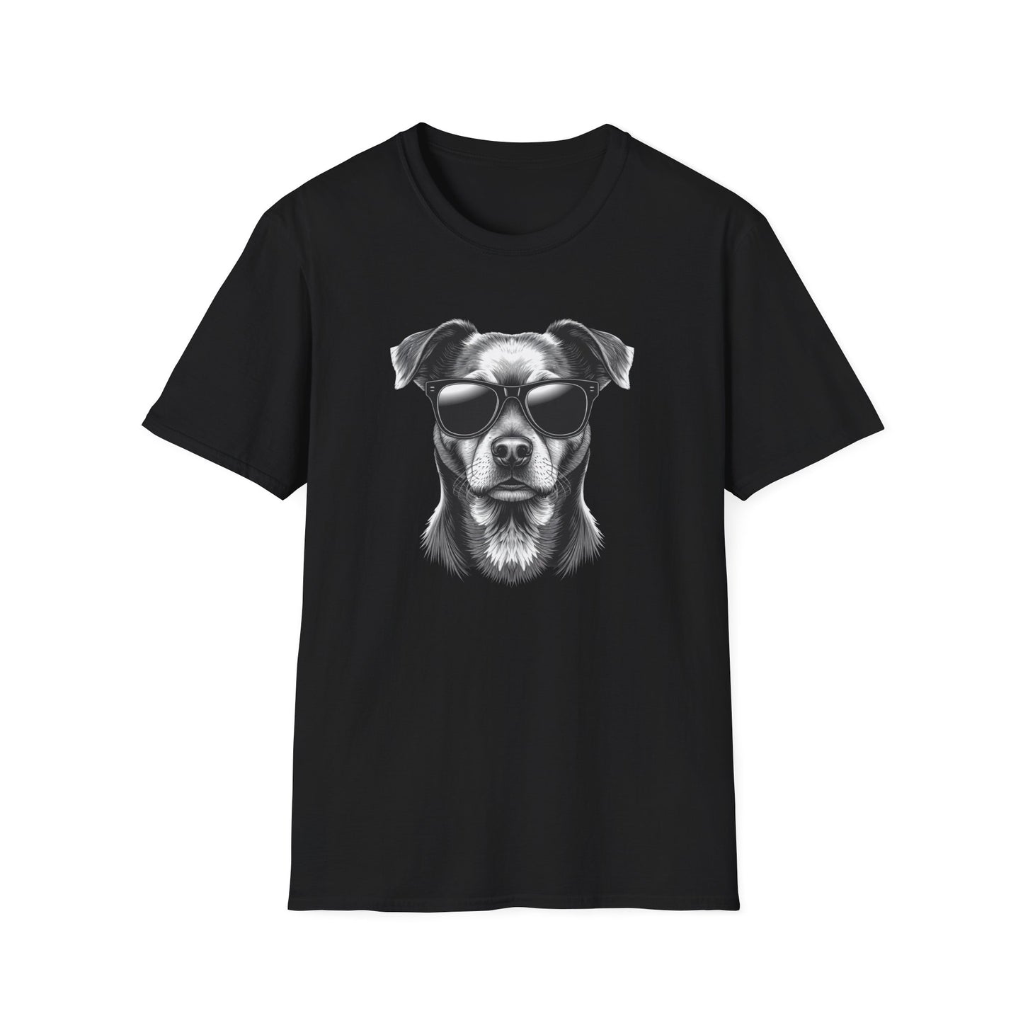 Retro Dog Sunglasses T-Shirt — Vintage Cool Puppy Graphic Tee