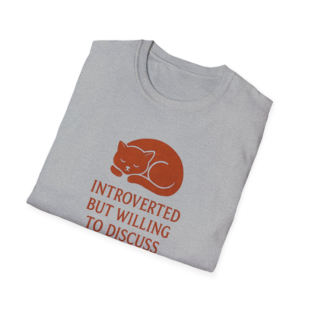Introverted Pet Talk T-Shirt