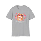 All You Need Is Love... and a Cat T-Shirt — Cute Heart Sunglasses Kitty Tee