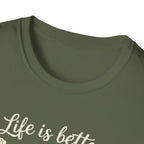 Life Is Better With Dogs T-Shirt — Dog Lover Tee