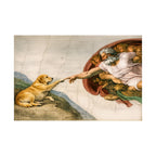 Golden Retriever Creation of Dogs — Matte Horizontal Poster