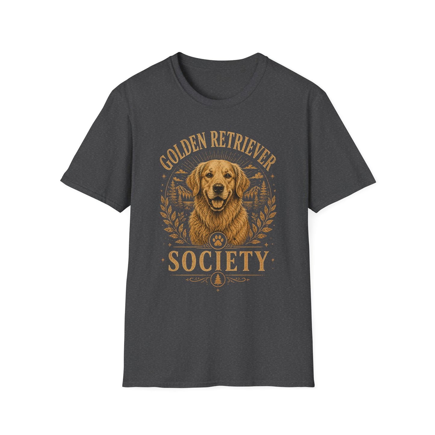 Golden Retriever Society T-Shirt — Vintage Dog Lover Tee