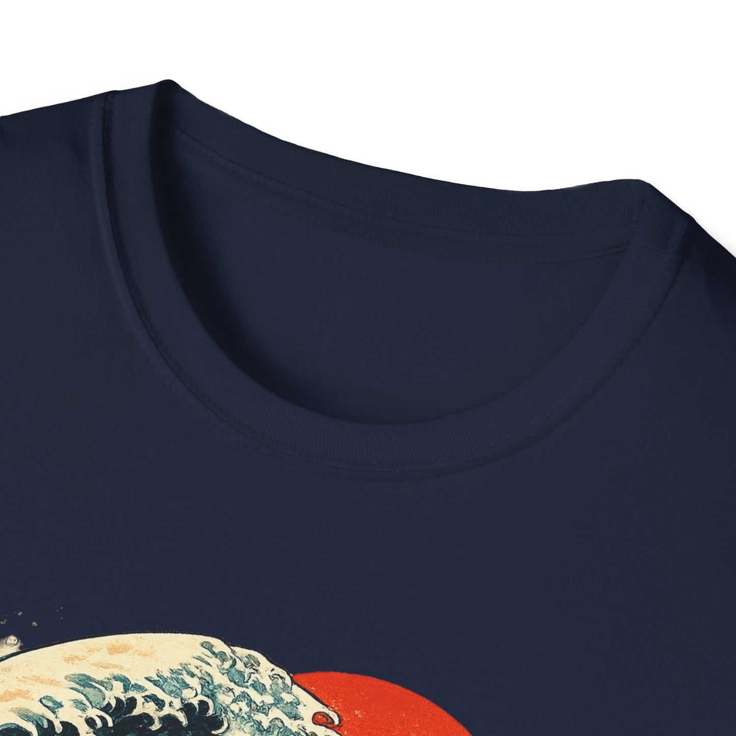 Surfing Cat T-Shirt — Retro Wave Japanese-Style Sunset Graphic Tee