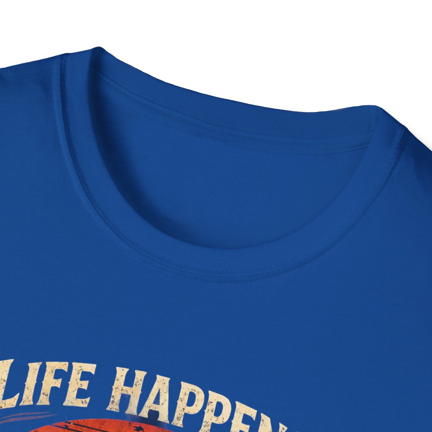 Life Happens Cats Help T-Shirt — Vintage Cat Lover Tee