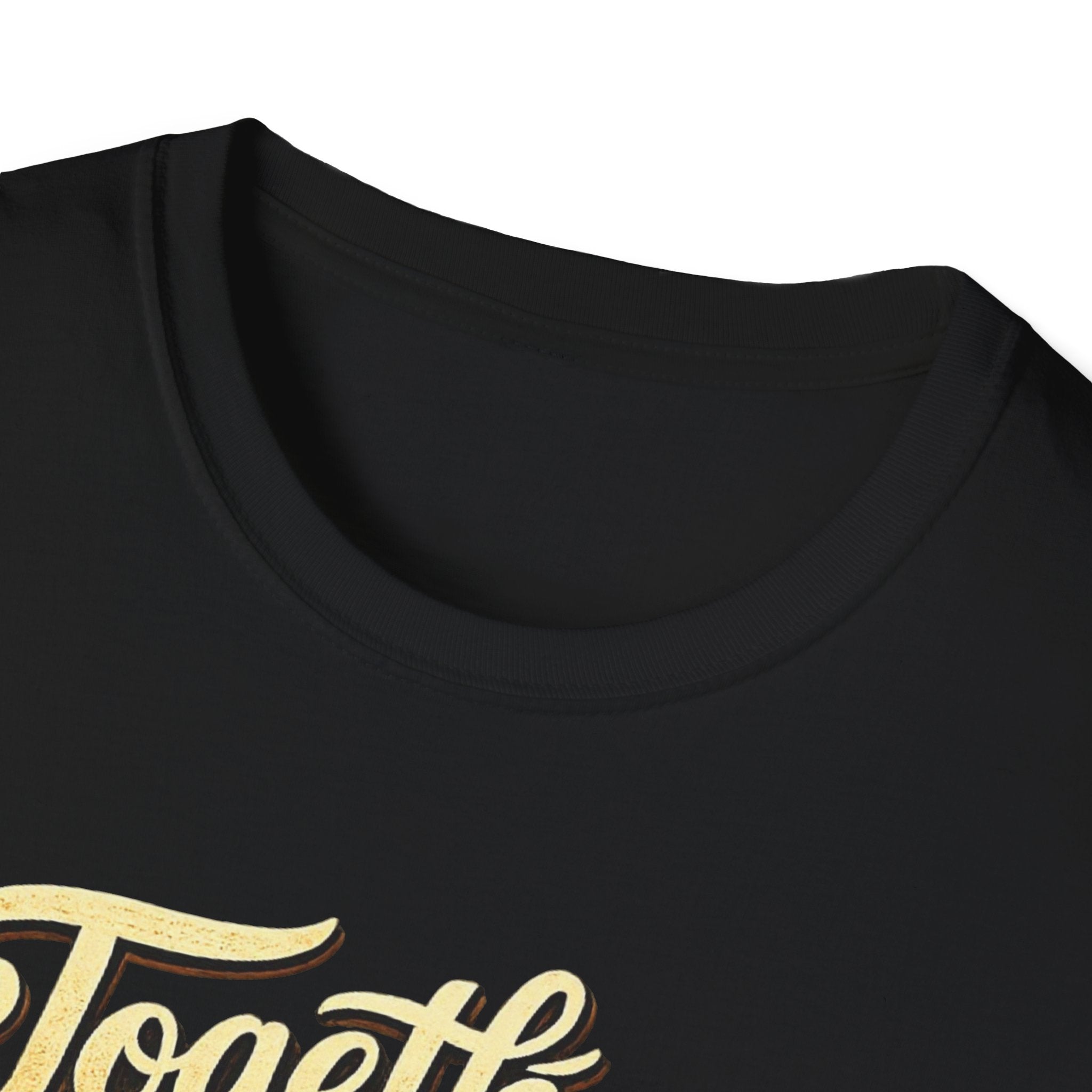 T-Shirt — "Together Furever" Dog and cat Sunset Graphic Tee