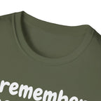 Funny Cat T-Shirt — "I Remember Your Cat's Name (But Forgot Yours)"