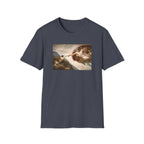 Renaissance 'Creation of Cat' Art Print T-Shirt