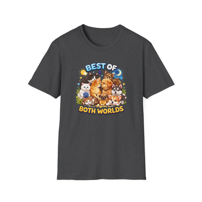 Best of Both Worlds Cats & Dogs T-Shirt