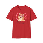 All You Need Is Love... and a Cat T-Shirt — Cute Heart Sunglasses Kitty Tee