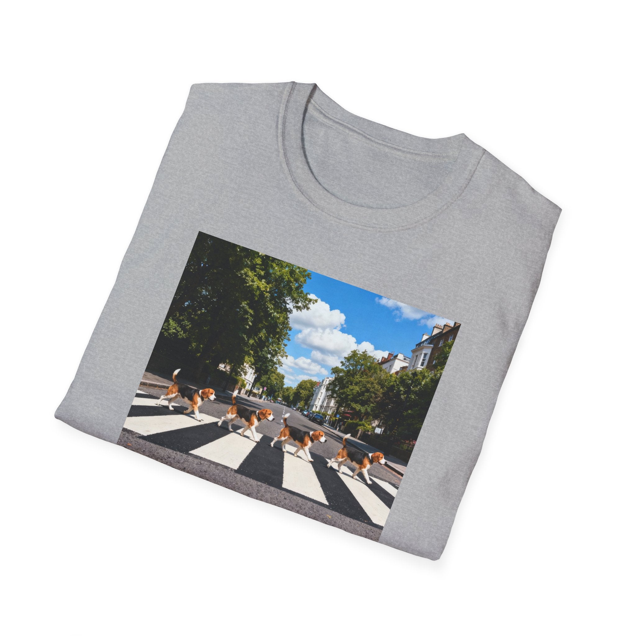 The Beagles Abbey Road Parody T-Shirt