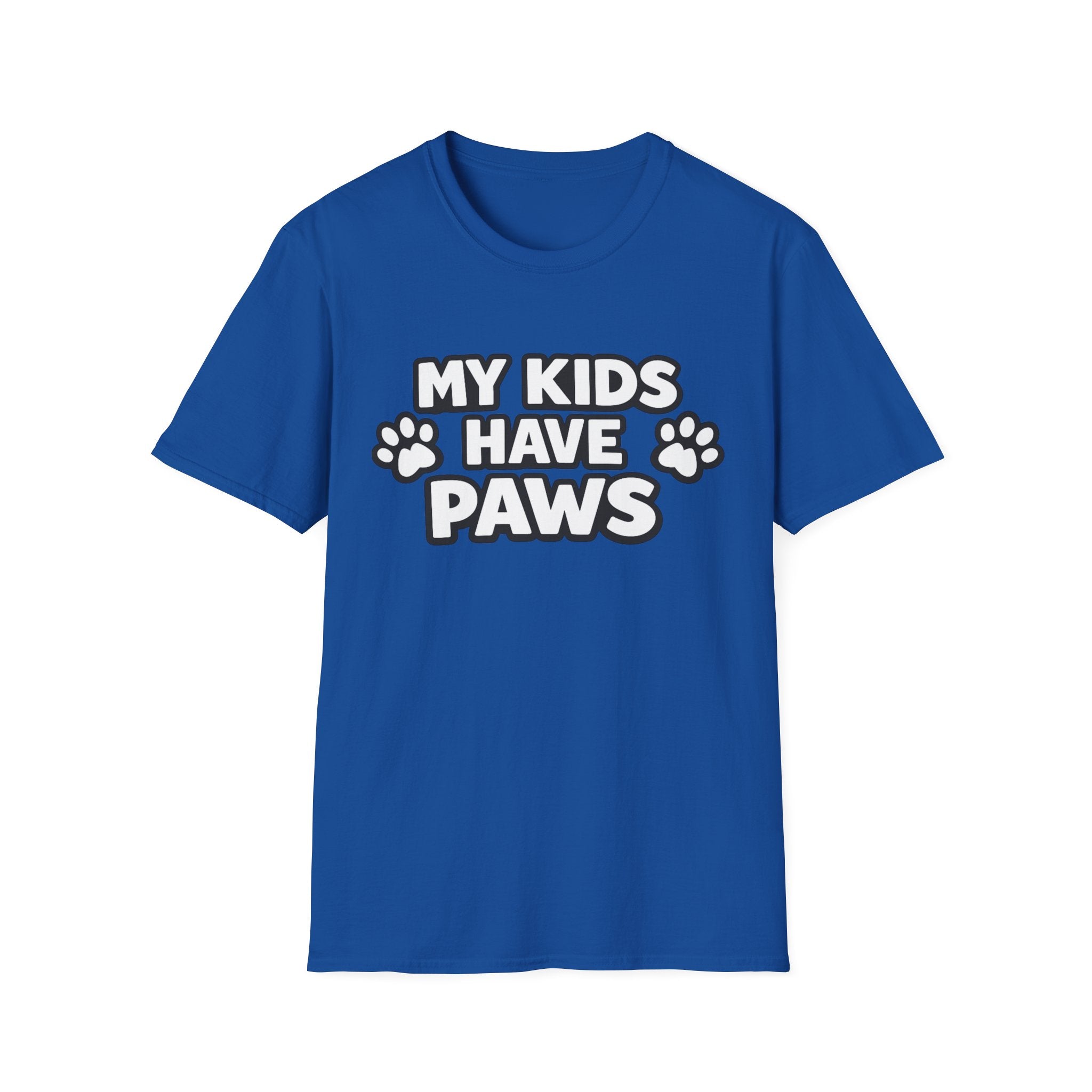 T-Shirt — "My Kids Have Paws" | Funny Pet Parent Tee