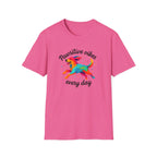 Colorful Running Dog T-Shirt