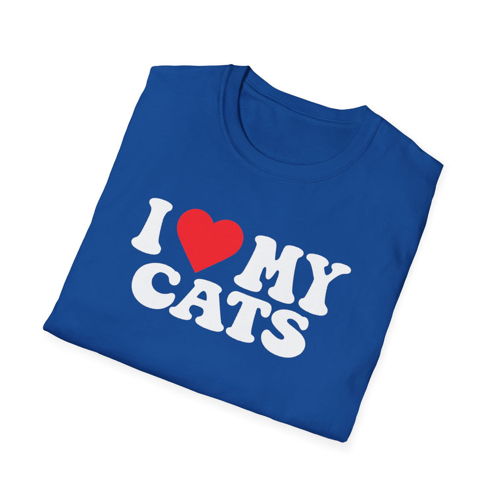 I  My Cats T-Shirt — Cute Retro Cat Lover Tee