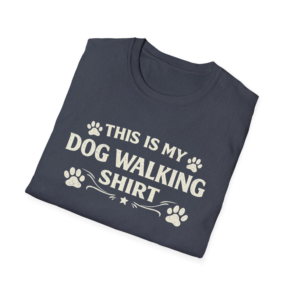 This Is My Dog Walking Shirt Paw Print Tee — Dog Walking T-Shirt