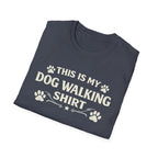 This Is My Dog Walking Shirt Paw Print Tee — Dog Walking T-Shirt
