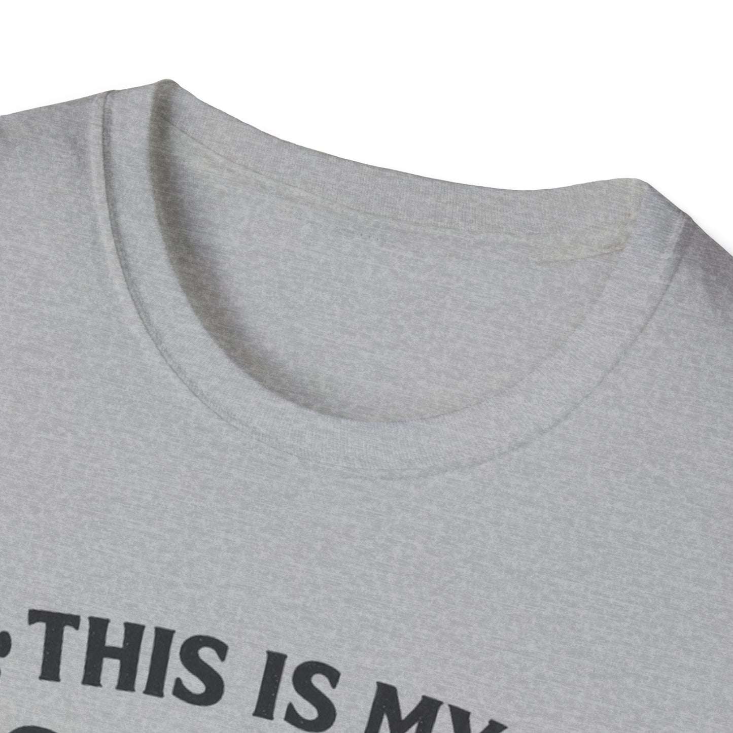 Dog Walking T-Shirt — "This Is My Dog Walking Shirt" Paw Print Tee