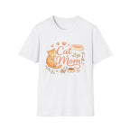 Cat Mom T-Shirt — Cute Orange Tabby Graphic Tee for Cat Lovers