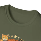 Cat Dad T-Shirt – Vintage Pet Lover Tee with Cats & ‘Cat Dad’ Graphic