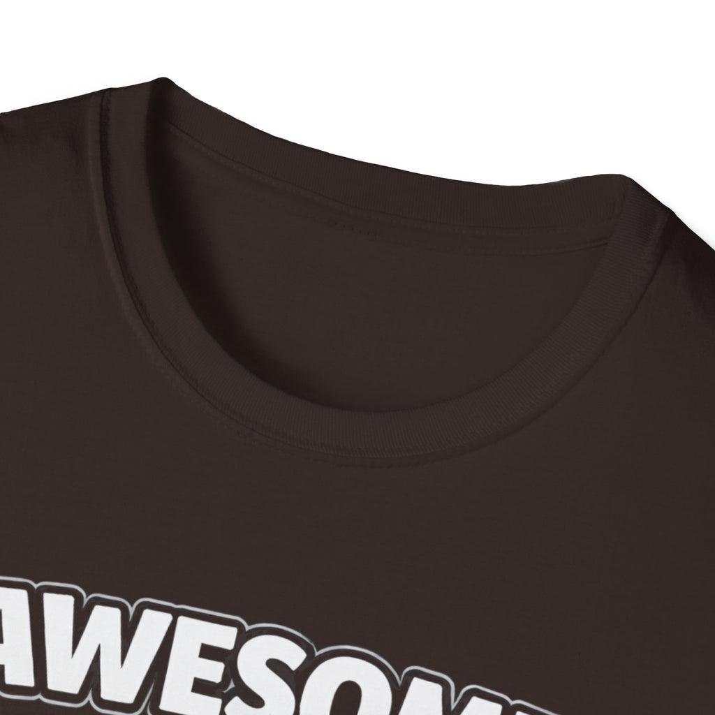 Awesome Like My Dog T-Shirt — Funny Dog Lover Tee with Paw Graphic