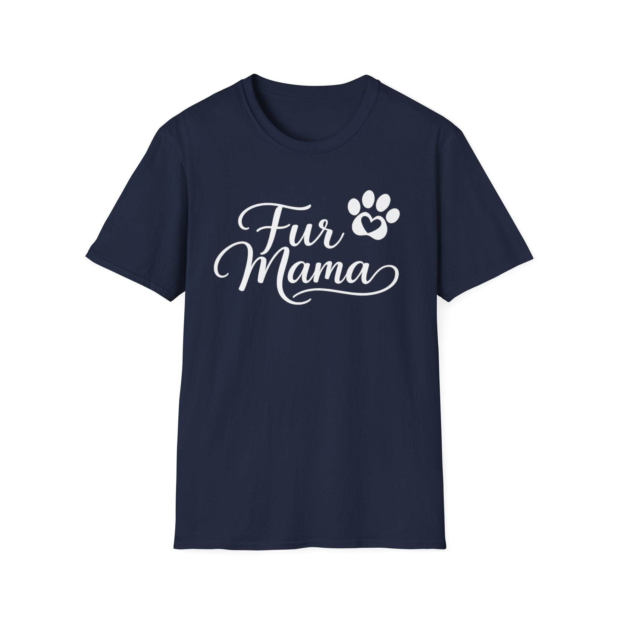 Fur Mama T-Shirt — Cute Paw Print Graphic Tee for Dog & Cat Lovers