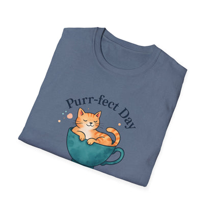 Cat in Teacup T-Shirt