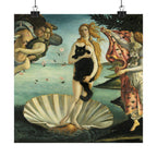 Venus with Black Cat Poster