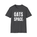 Cats Space T-Shirt — "I don't have too many cats, I just don't have enough space" Cat Lover Tee