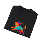 Colorful Running Dog T-Shirt