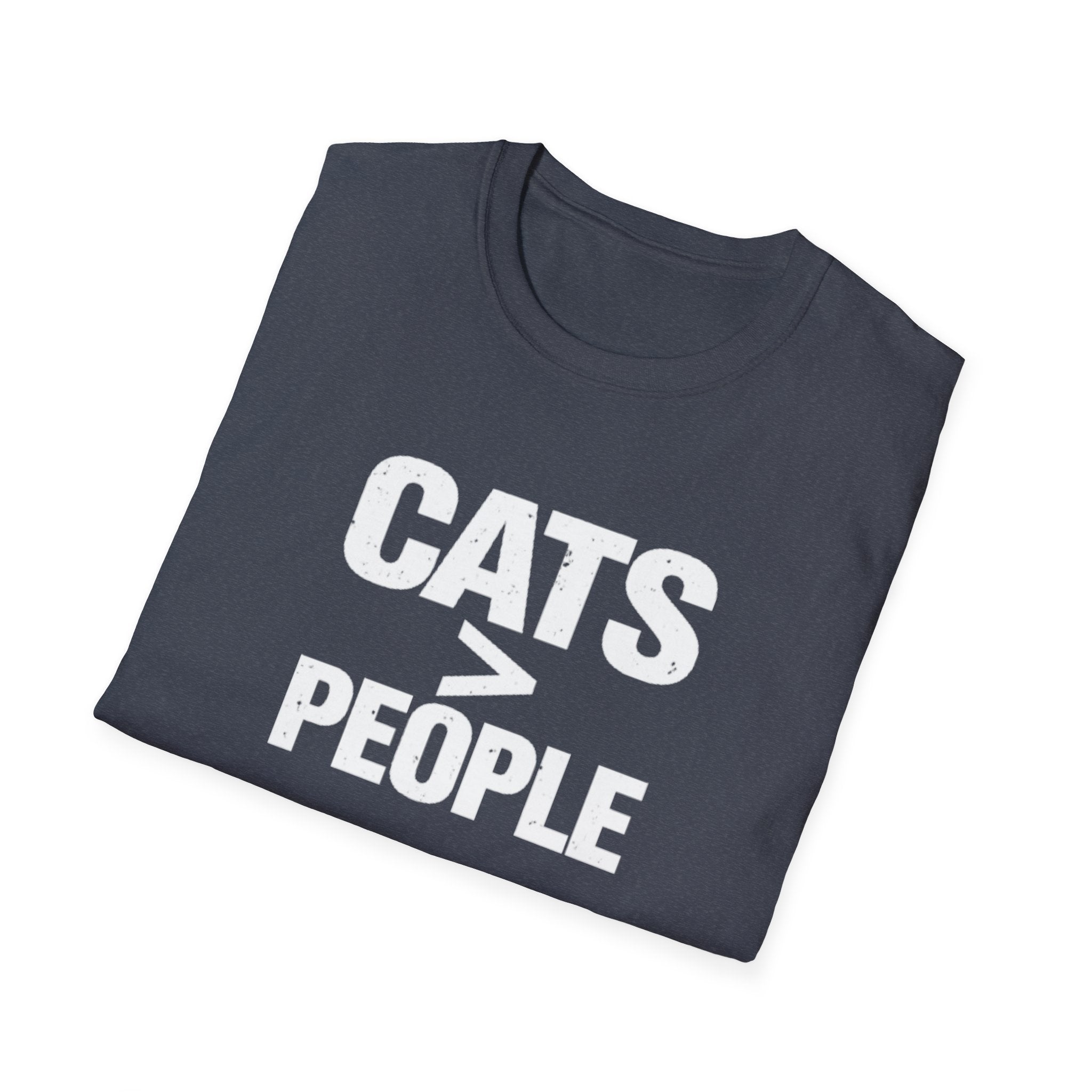 Cats > People T-Shirt — Funny Cat Lover Tee