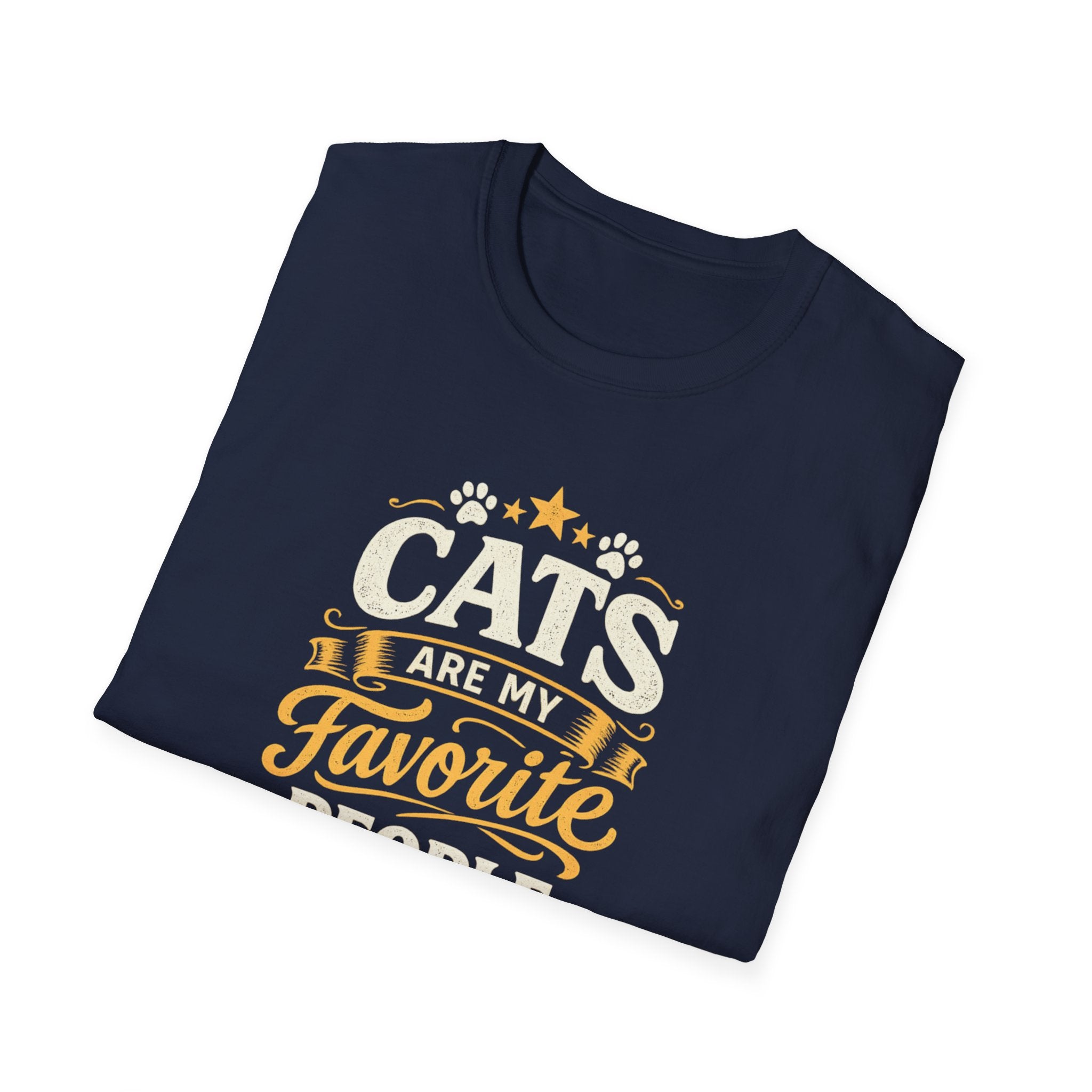 Cats Favorite People T-Shirt — Cute Cat Lover Graphic Tee