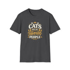 Cats Favorite People T-Shirt — Cute Cat Lover Graphic Tee