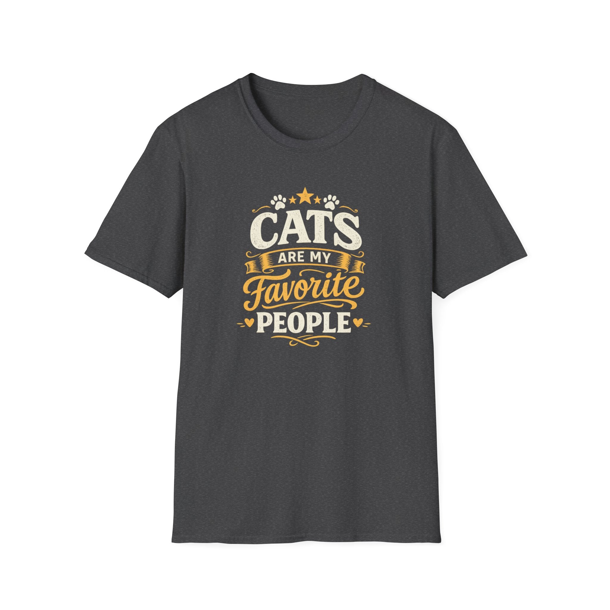Cats Favorite People T-Shirt — Cute Cat Lover Graphic Tee