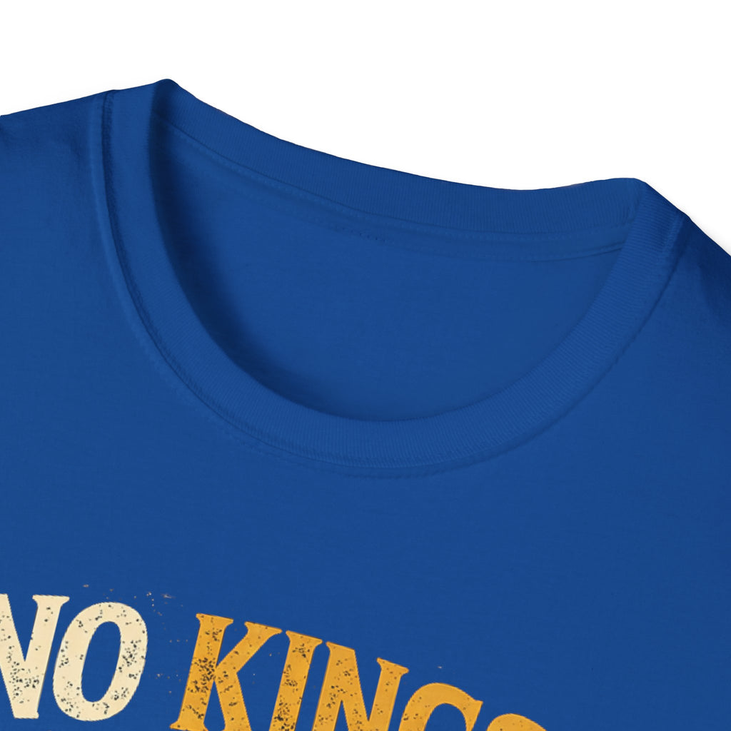 No Kings Except My Cat T-Shirt — Funny Cat Royalty Tee for Cat Lovers