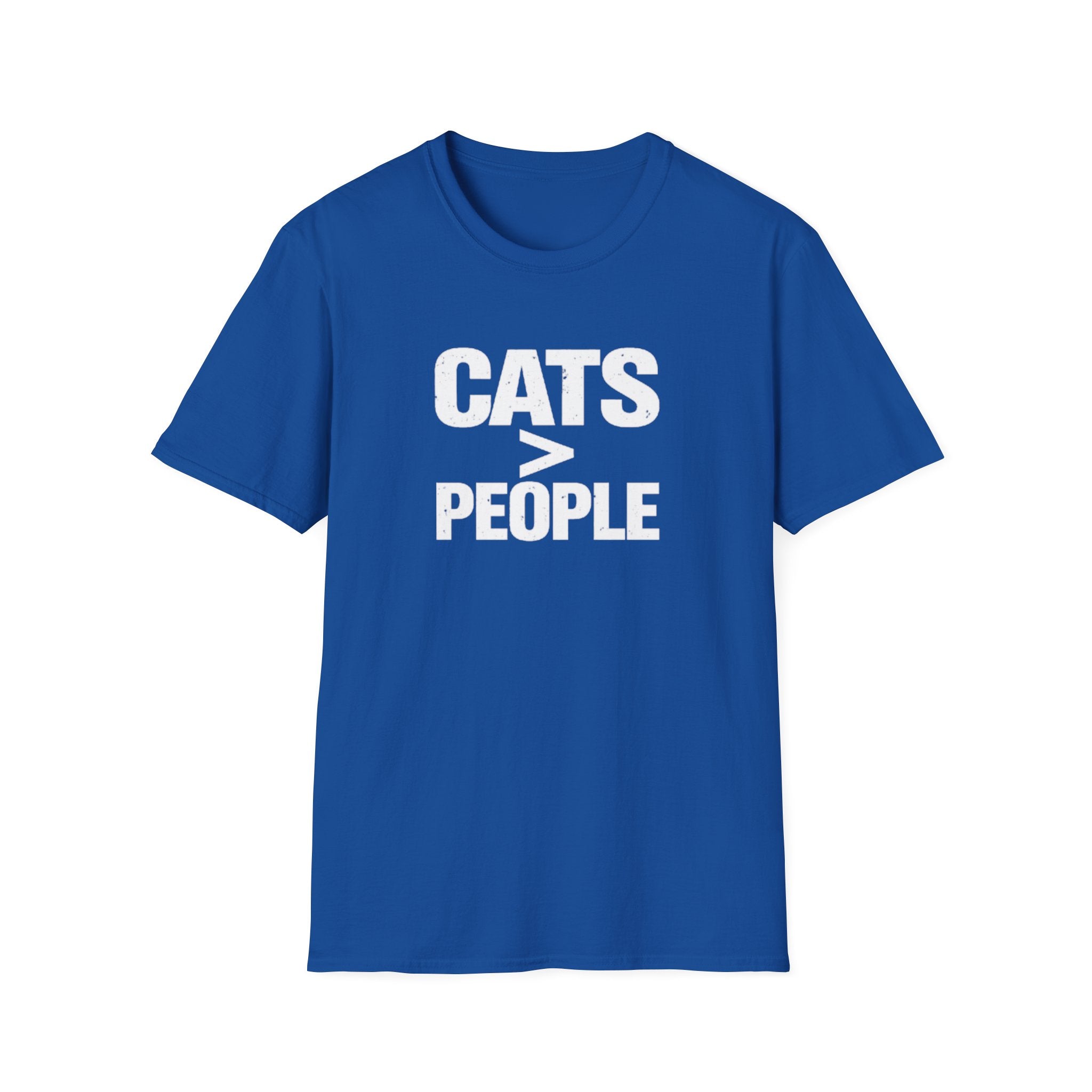 Cats > People T-Shirt — Funny Cat Lover Tee