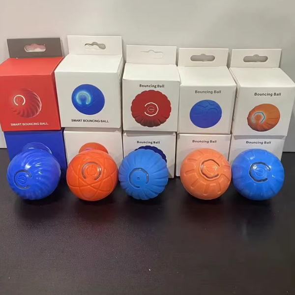 Pet electric gravity jumping ball