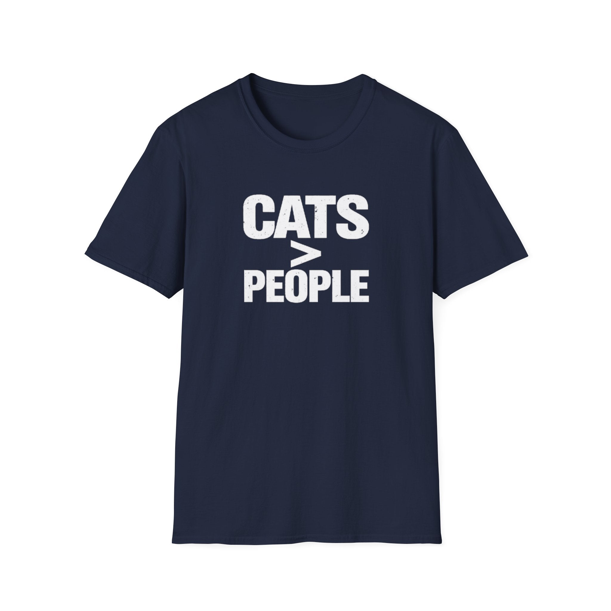 Cats > People T-Shirt — Funny Cat Lover Tee