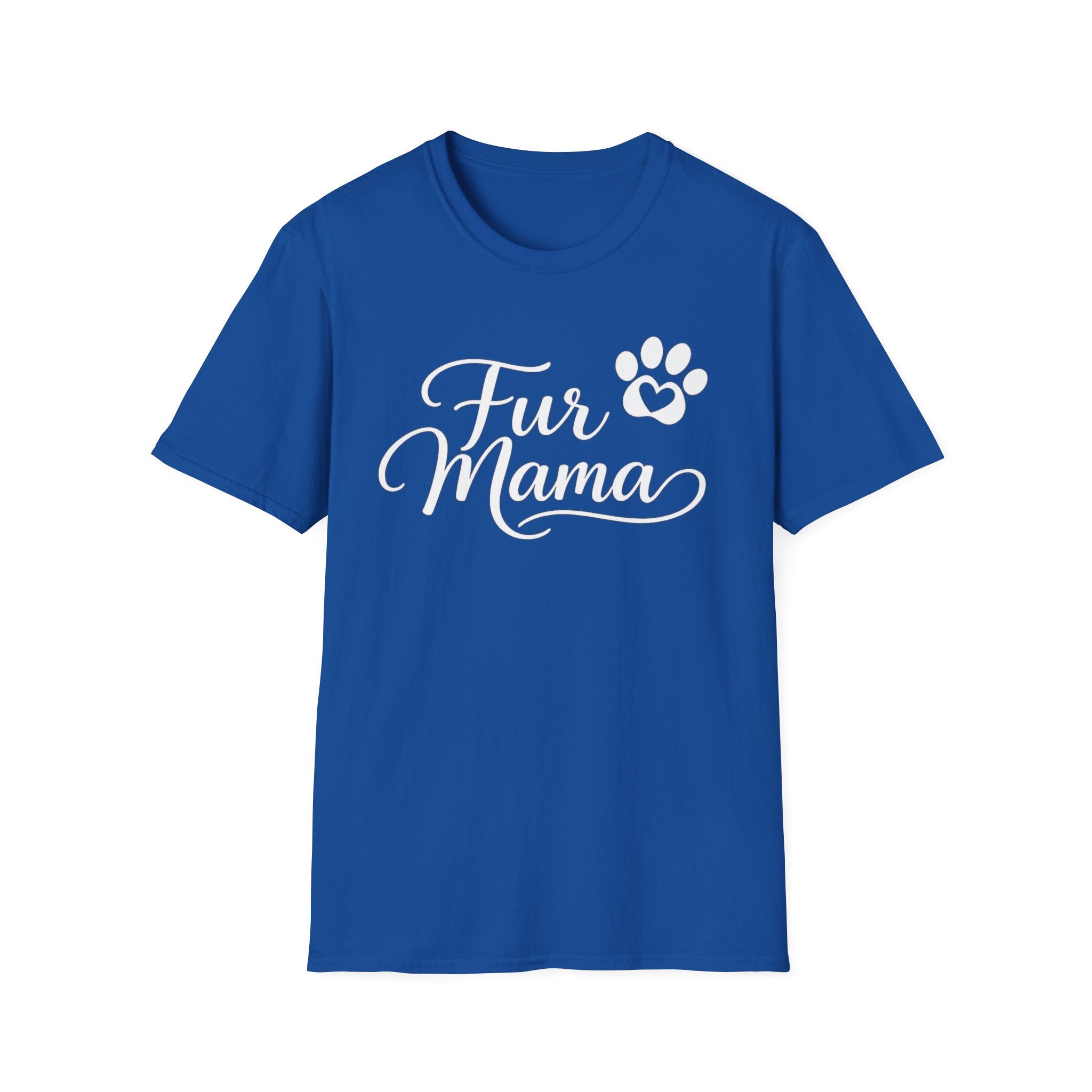 Fur Mama T-Shirt — Cute Paw Print Graphic Tee for Dog & Cat Lovers