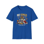 No Kings Except My Cat T-Shirt — Funny Cat Royalty Tee for Cat Lovers